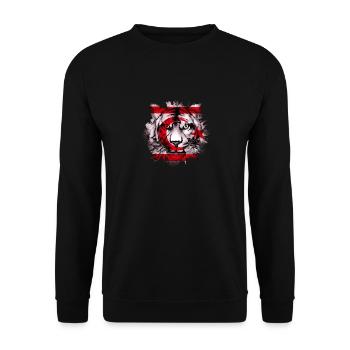 Nordzypern - Unisex Pullover - Schwarz - Vorne - Alina (178cm) & Michal (187cm)