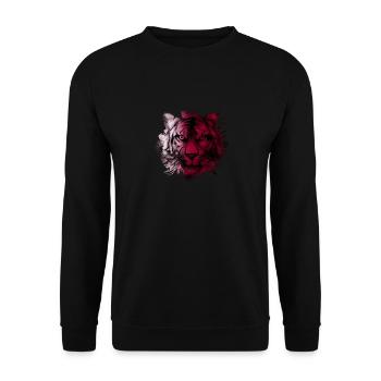 Qatar - Unisex Sweatshirt - black - Front - Alina (178cm) & Michal (187cm)