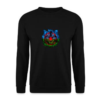 Roma - Unisex Sweatshirt - black - Front - Alina (178cm) & Michal (187cm)