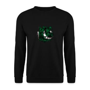Pakistan - Unisex Sweatshirt - black - Front - Alina (178cm) & Michal (187cm)