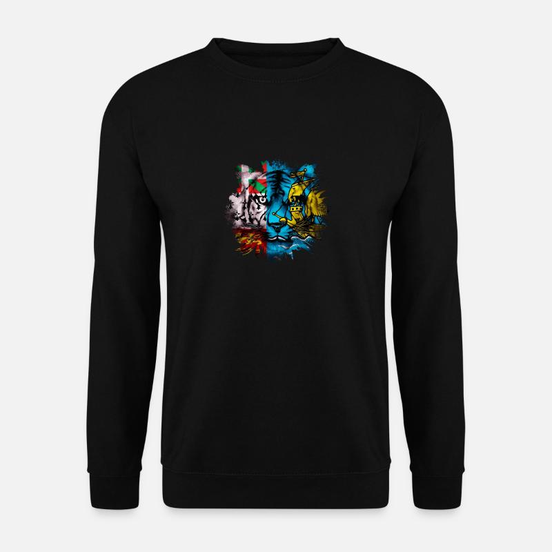 Saint-Pierre-et-Miquelon - Sweat-shirt Unisexe - noir
