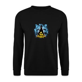 Saint Lucia - Unisex Sweatshirt - black - Front - Alina (178cm) & Michal (187cm)