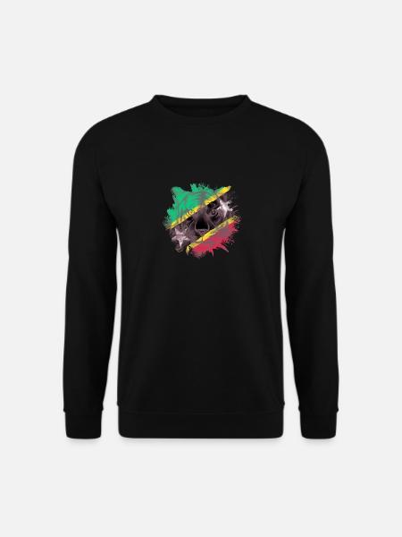 Saint Kitts and Nevis - Unisex Sweatshirt - black