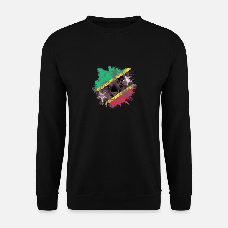 Saint-Kitts-et-Nevis - Sweat-shirt Unisexe - noir