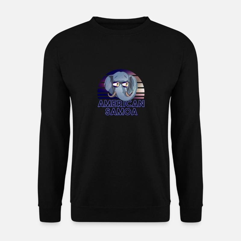 American Samoa - Unisex Sweatshirt - black
