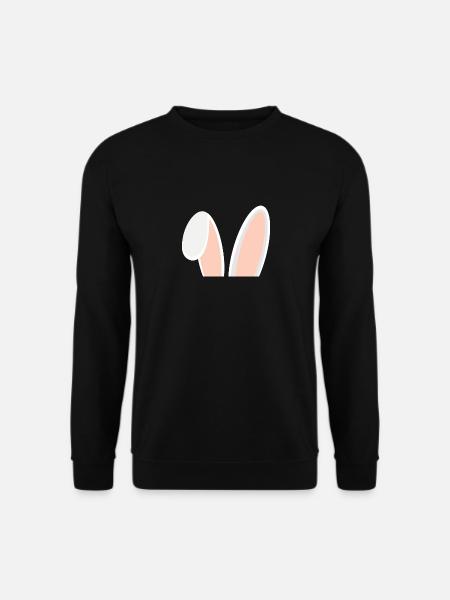 Hasenohren - Unisex Pullover - Schwarz