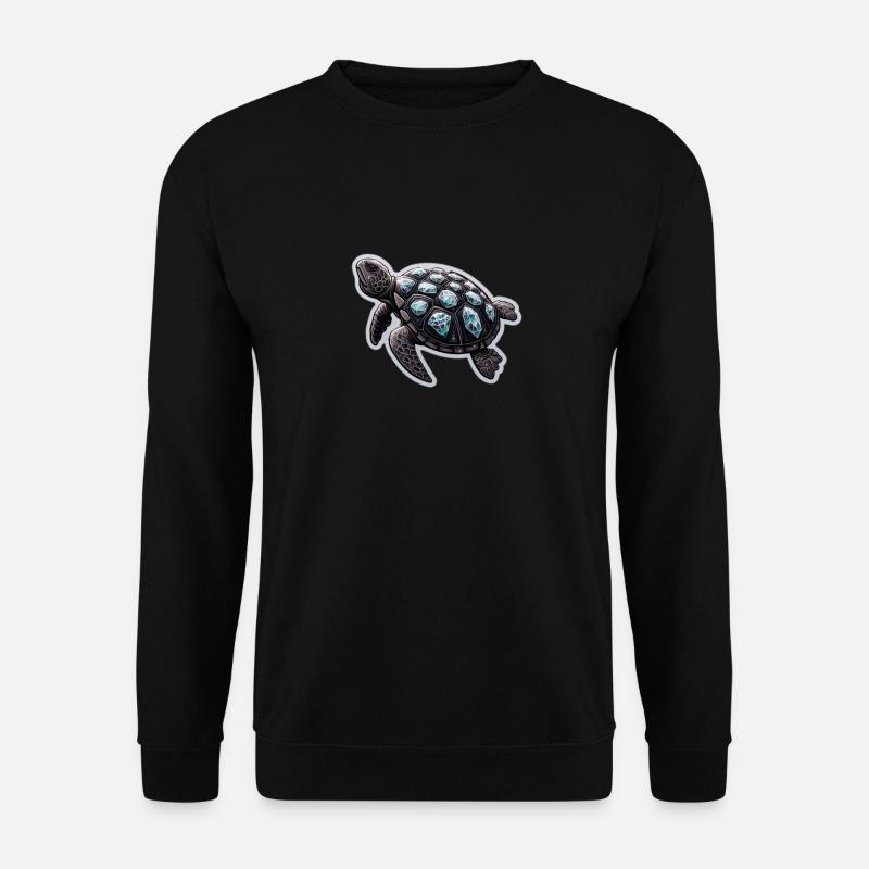 Diamond turtle - Unisex Pullover - Schwarz