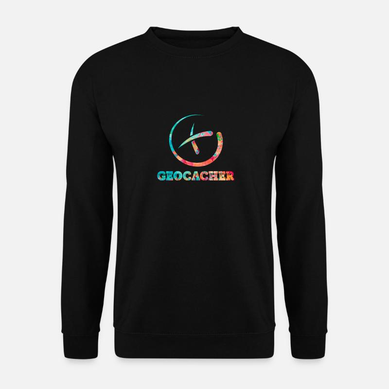 Geocaching - Geocacher - Unisex Pullover - Schwarz