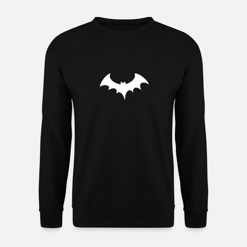 Halloween Fledermaus Gruselig Geschenk - Unisex Pullover - Schwarz