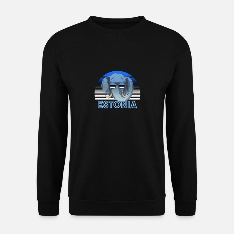 Estonia - Unisex Sweatshirt - black