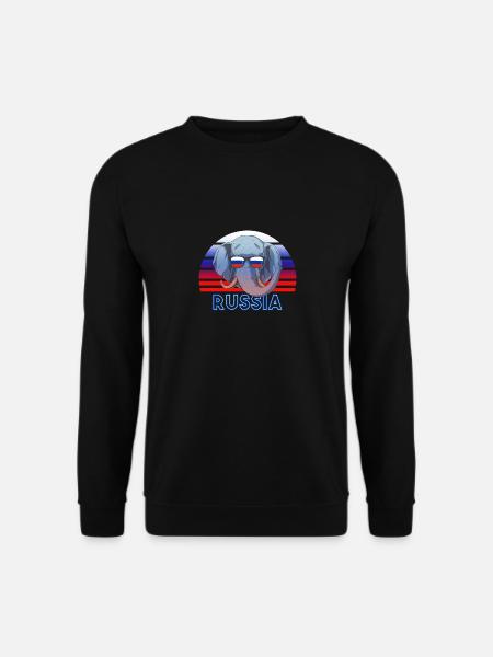 Russie - Sweat-shirt Unisexe - noir