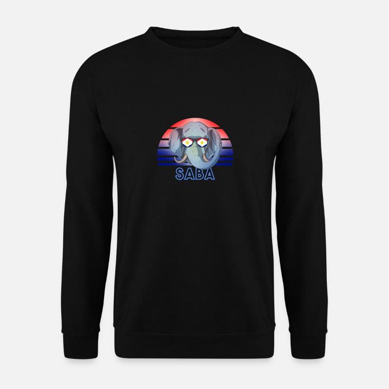 Saba - Unisex Pullover - Schwarz