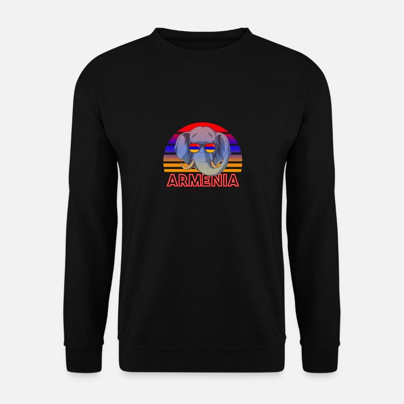 Armenien - Unisex Pullover - Schwarz