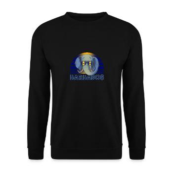 Barbados - Unisex Pullover - Schwarz - Vorne - Alina (178cm) & Michal (187cm)