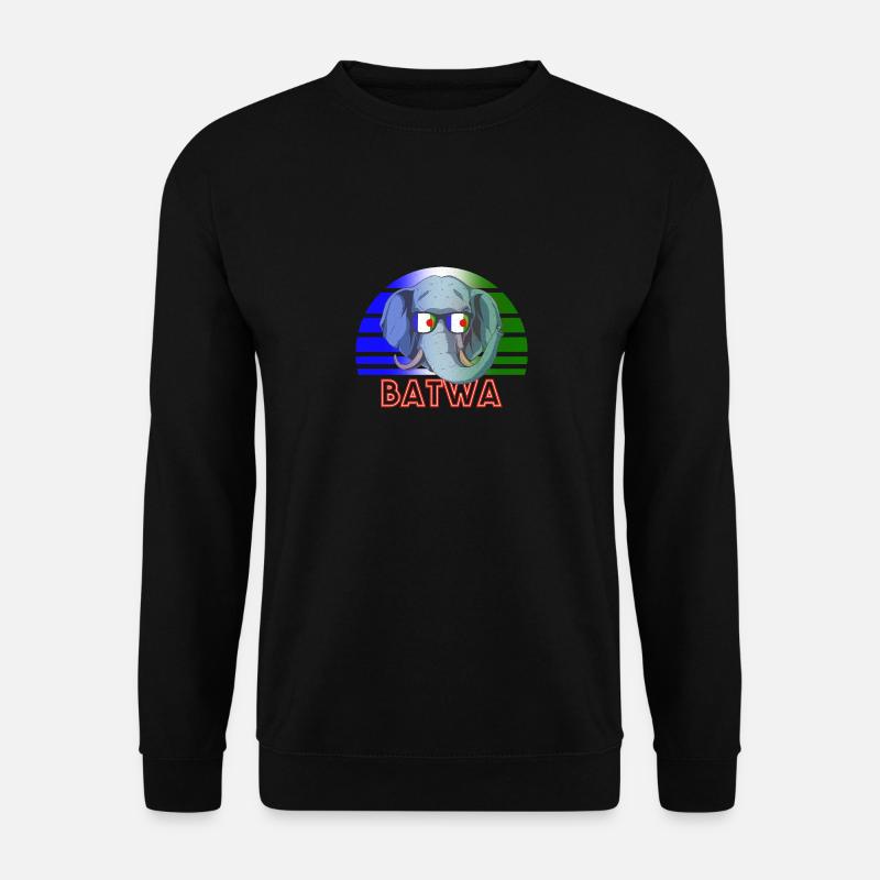 Batwa - Unisex Pullover - Schwarz