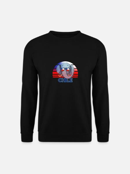 Chile - Unisex Sweatshirt - black