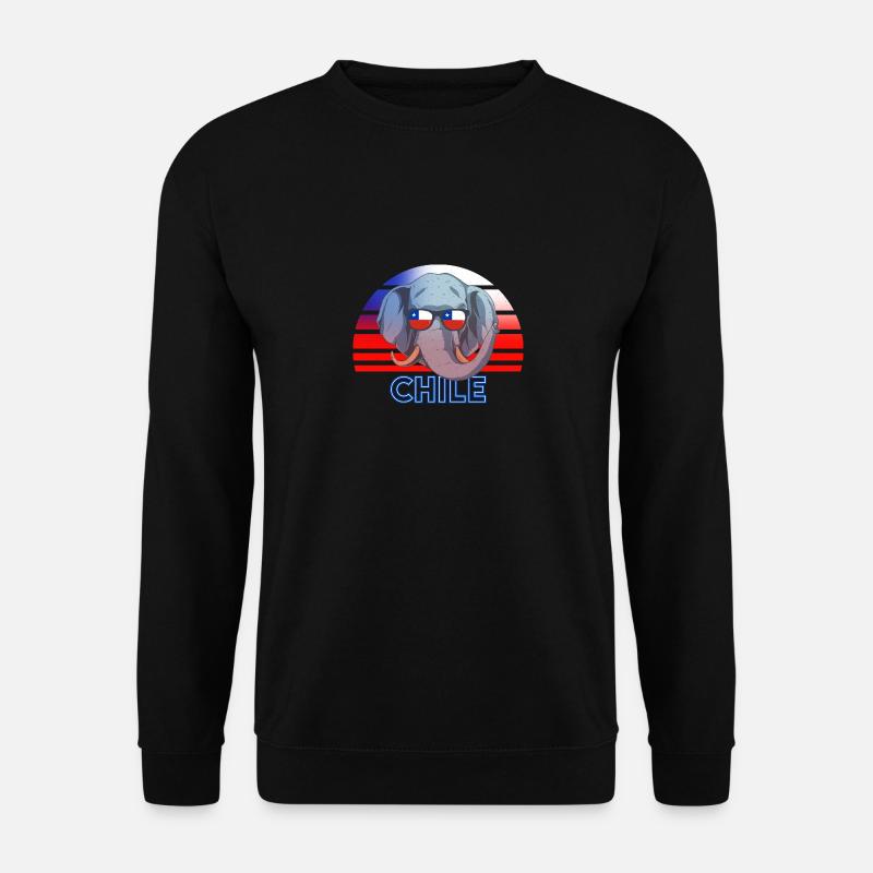 Chile - Unisex Pullover - Schwarz