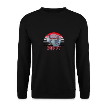 Ägypten - Unisex Pullover - Schwarz - Vorne - Alina (178cm) & Michal (187cm)