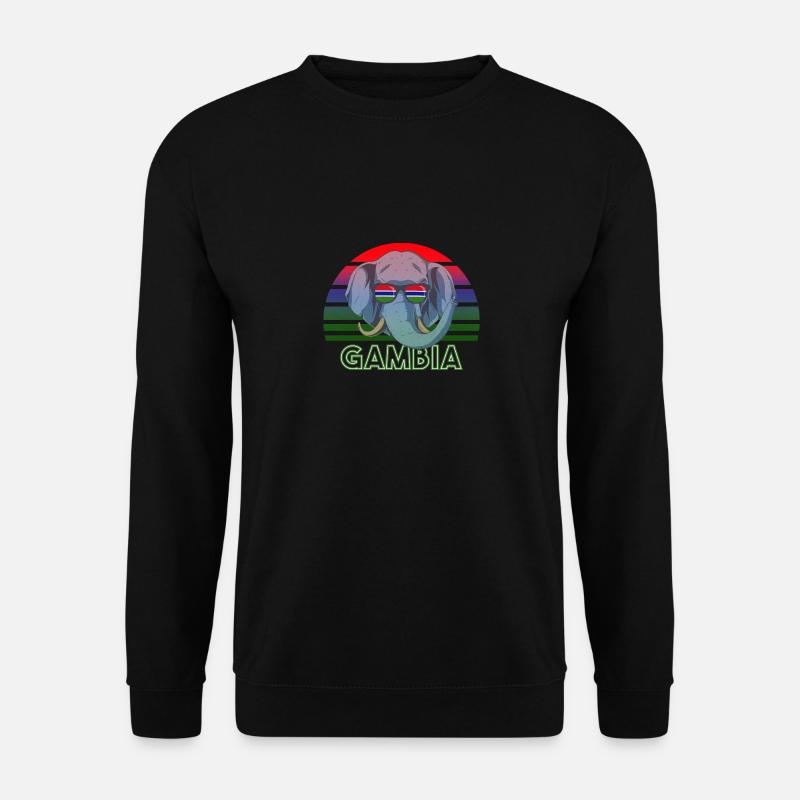Gambia - Unisex Sweatshirt - black