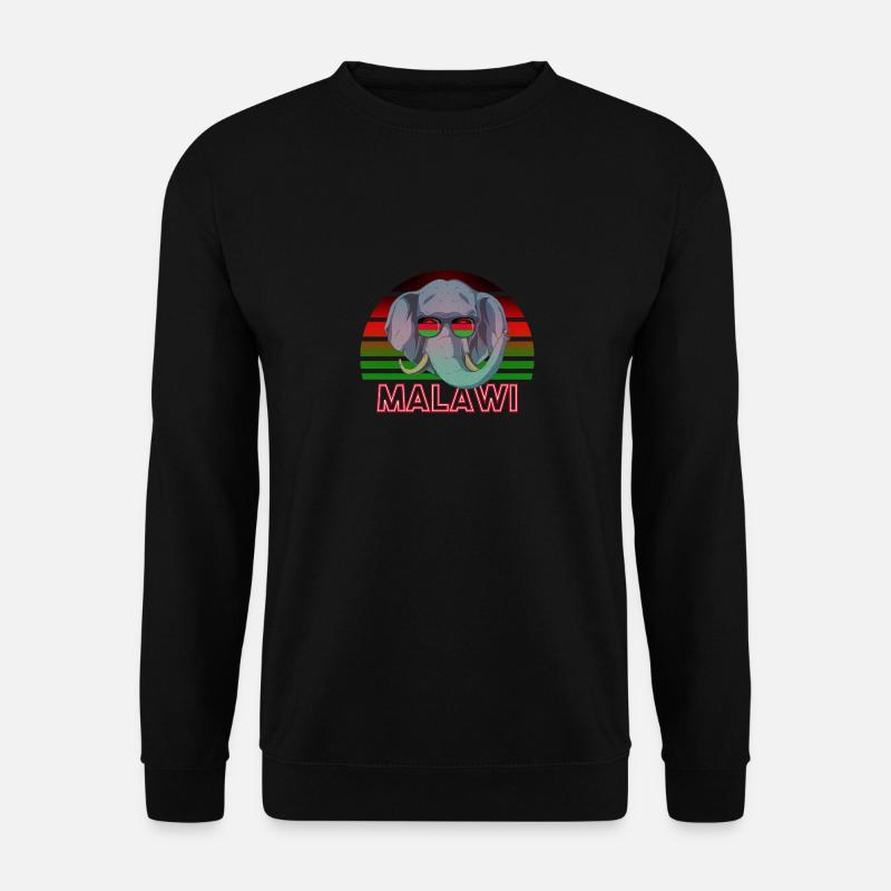 Malawi - Unisex Pullover - Schwarz