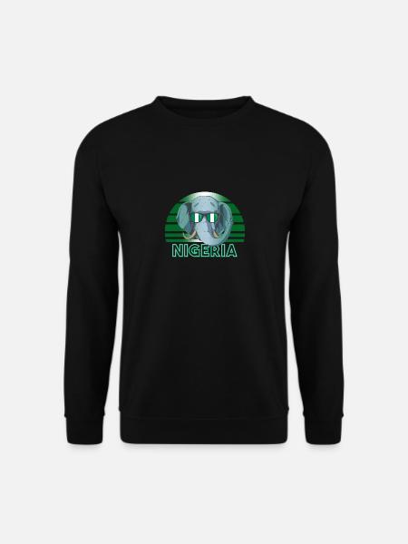Nigeria - Unisex Sweatshirt - black