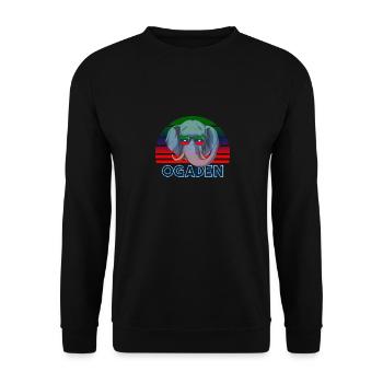 Ogaden - Sweat-shirt Unisexe - noir - Devant - Alina (178cm) & Michal (187cm)