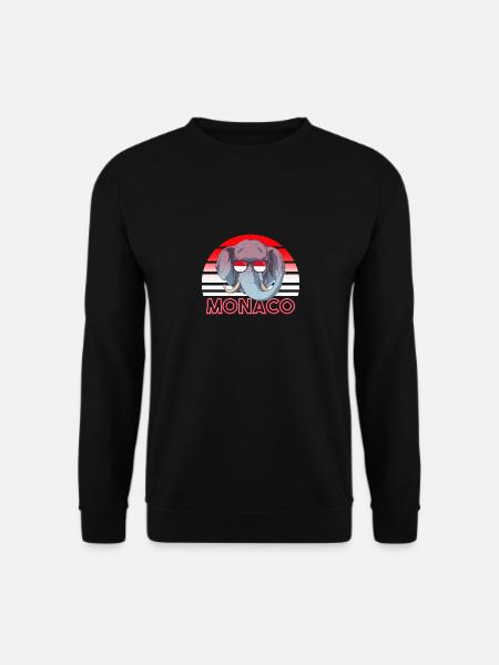 Monaco - Unisex Sweatshirt - black