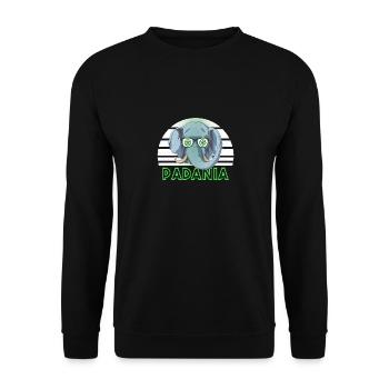 Padanie - Sweat-shirt Unisexe - noir - Devant - Alina (178cm) & Michal (187cm)
