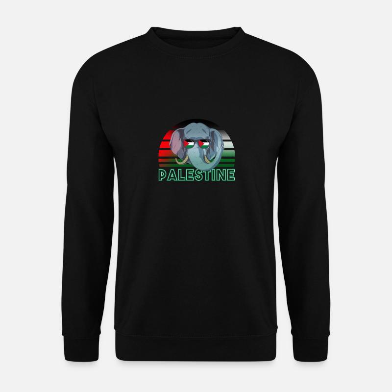 Palästina - Unisex Pullover - Schwarz