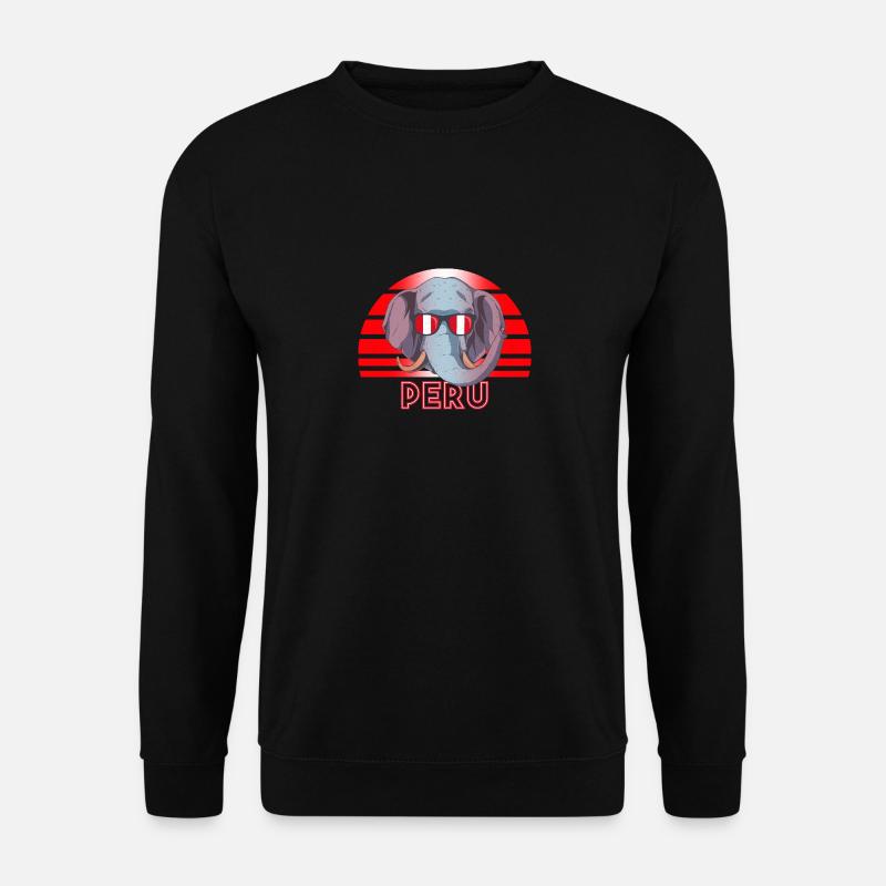 Peru - Unisex Pullover - Schwarz
