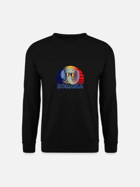 Romania - Unisex Sweatshirt - black