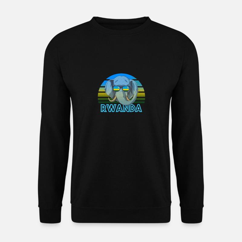 Rwanda - Unisex Sweatshirt - black