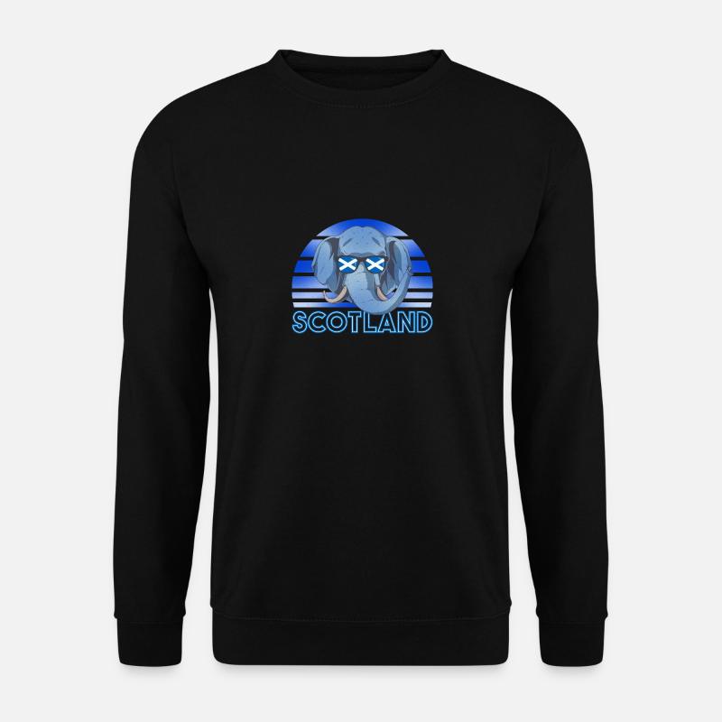 Schottland - Unisex Pullover - Schwarz