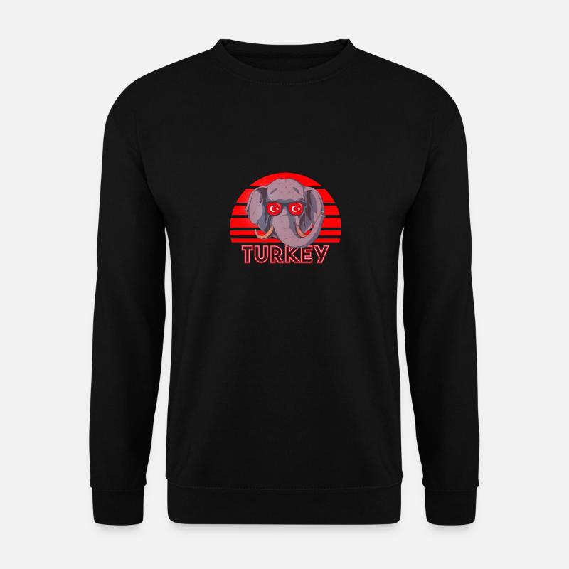 Türkei - Unisex Pullover - Schwarz