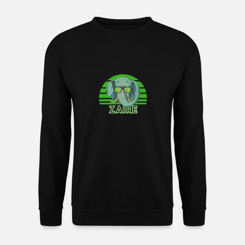 Zaire - Unisex Pullover - Schwarz