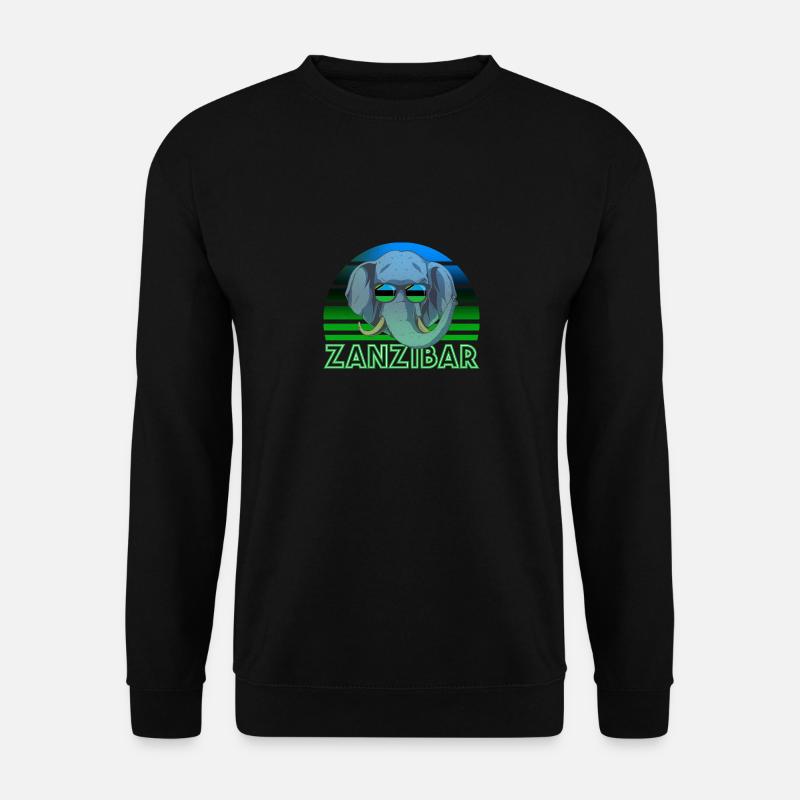 Zanzibar - Unisex Pullover - Schwarz