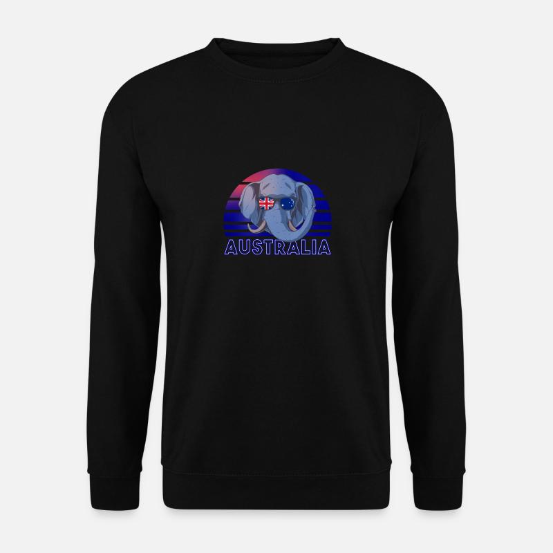 Australien - Unisex Pullover - Schwarz