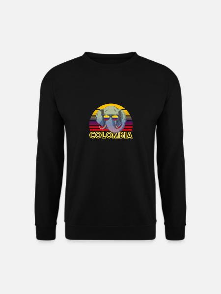 Kolumbien - Unisex Pullover - Schwarz
