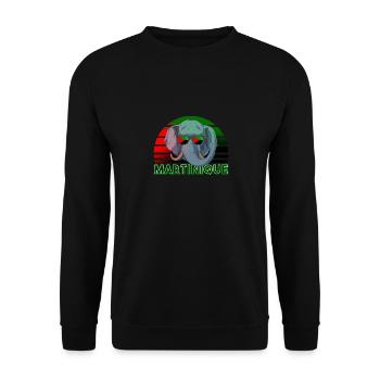 Martinique - Unisex Pullover - Schwarz - Vorne - Alina (178cm) & Michal (187cm)