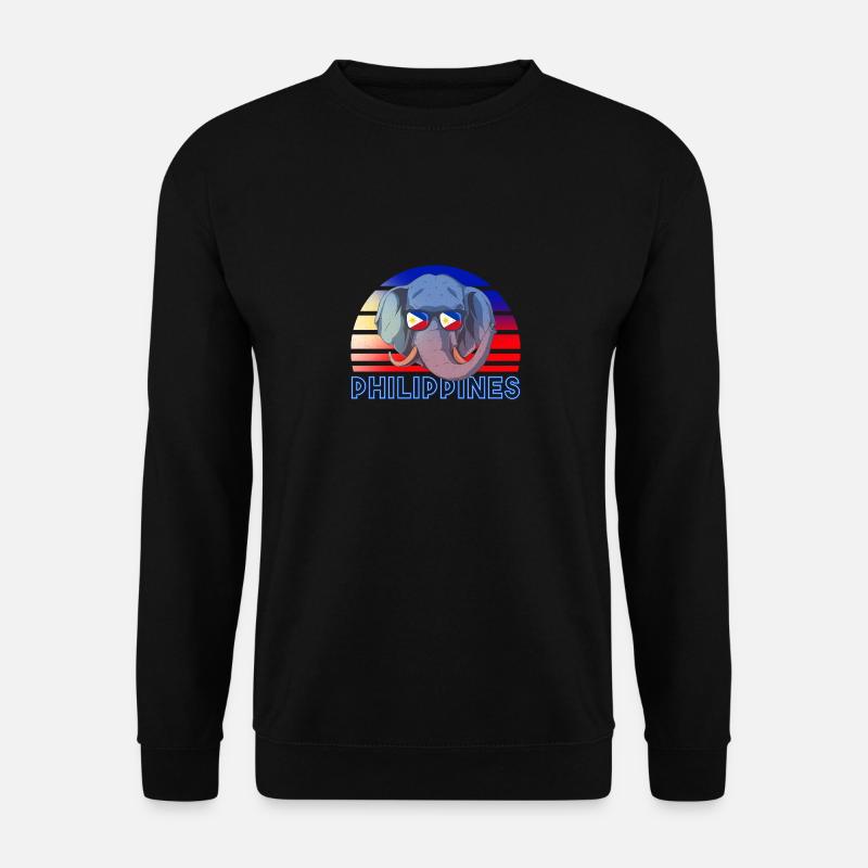Philippinen - Unisex Pullover - Schwarz