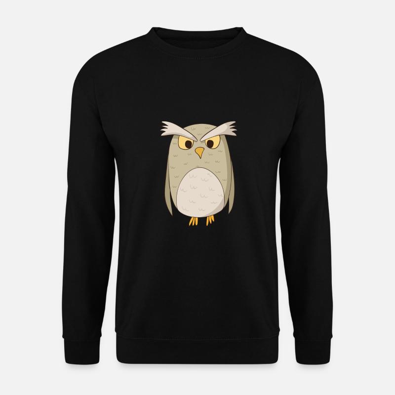 Owl Kauz - Unisex Sweatshirt - black
