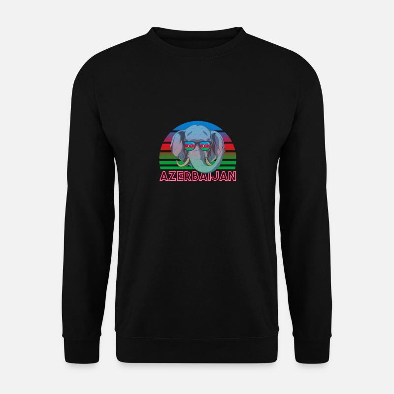 Aserbaidschan - Unisex Pullover - Schwarz