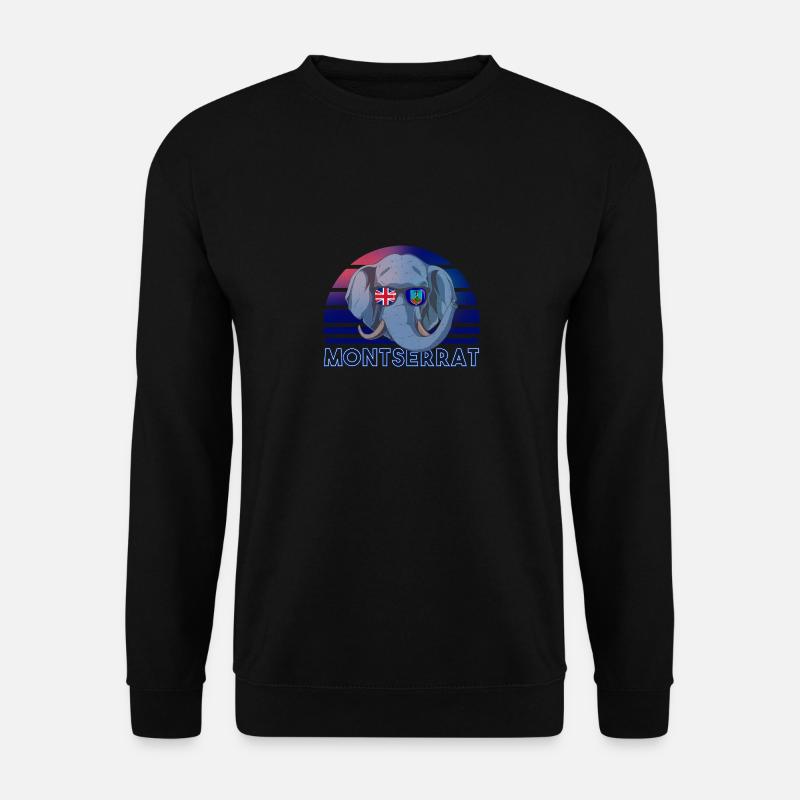 Montserrat - Unisex Pullover - Schwarz