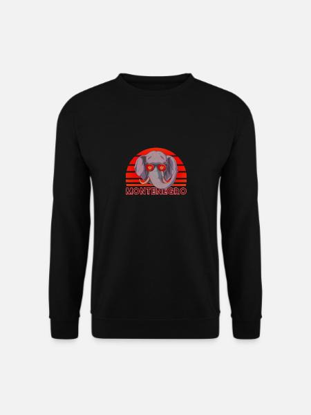 Montenegro - Unisex Sweatshirt - black