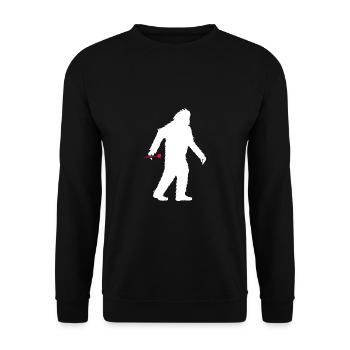 Fléchettes Joueur de fléchettes fléchettes - Sweat-shirt Unisexe - noir - Devant - Alina (178cm) & Michal (187cm)
