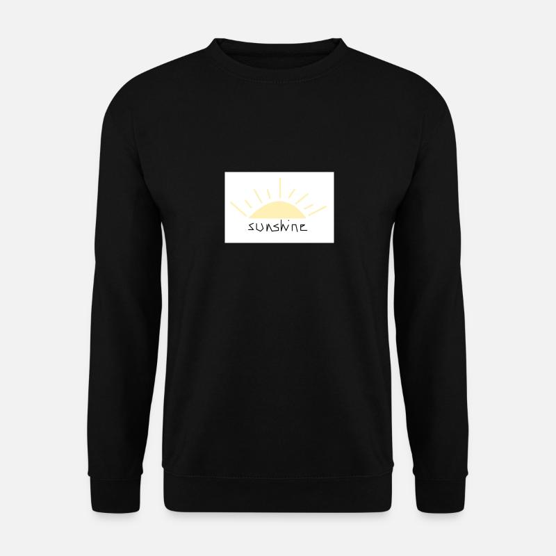 Sunshine - Unisex Pullover - Schwarz