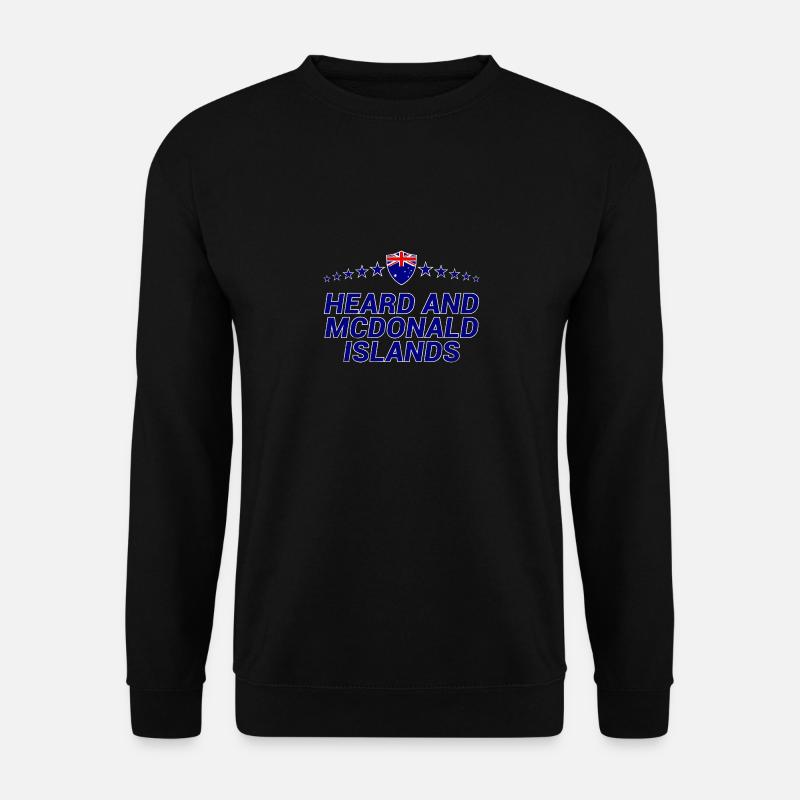 Heard and McDonald Islands - Unisex Sweatshirt - black