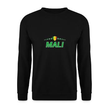 Mali - Sweat-shirt Unisexe - noir - Devant - Alina (178cm) & Michal (187cm)