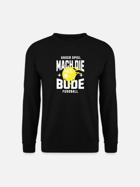 Toooooor! Bude...gelb - Unisex Pullover - Schwarz