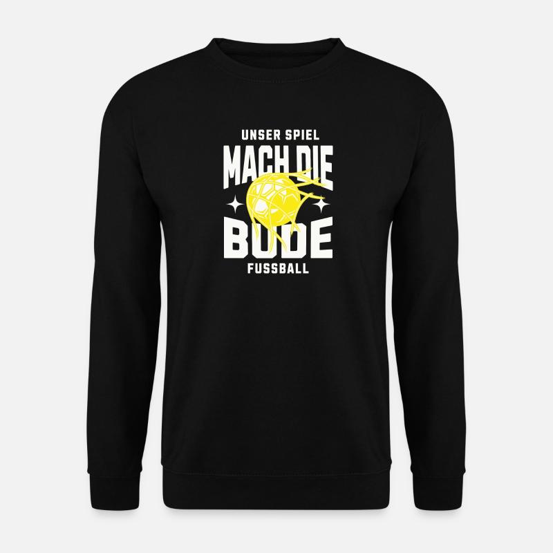 Toooooor! Bude...gelb - Unisex Pullover - Schwarz